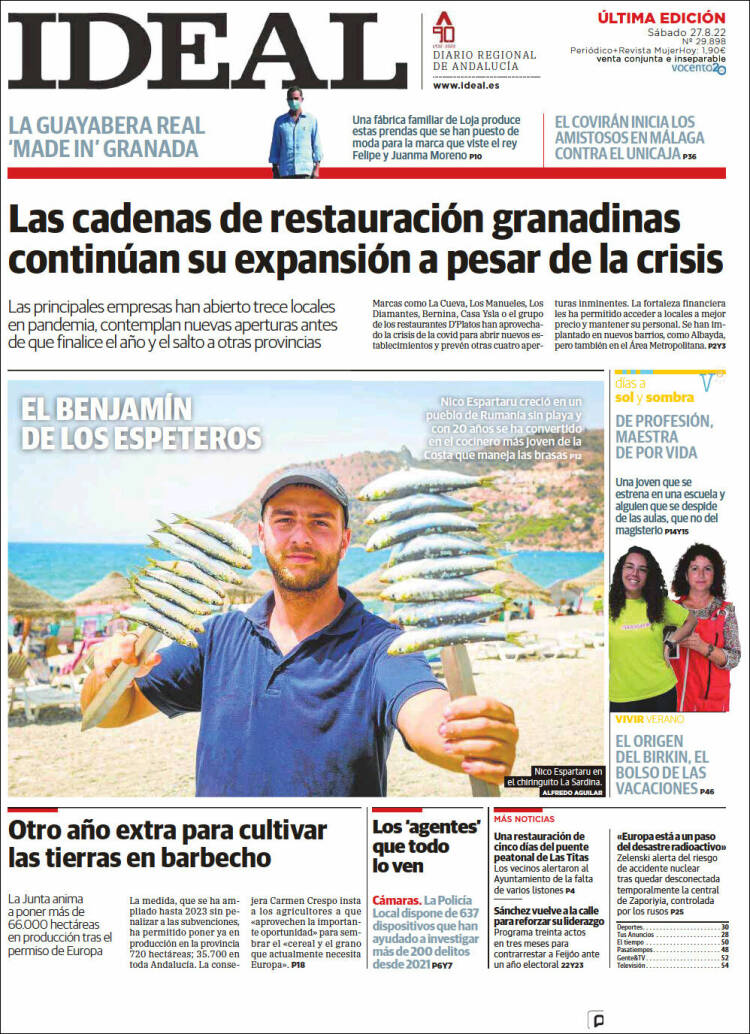 Portada de Ideal (España)