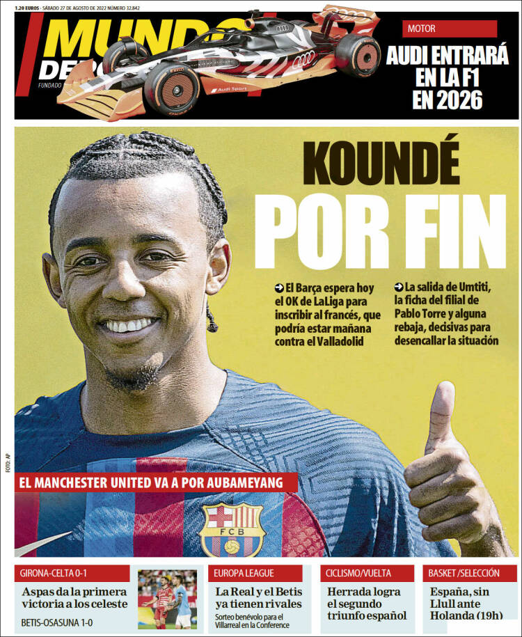 Portada de Mundo Atlético (España)