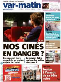 Portada de Var-Matin (France)