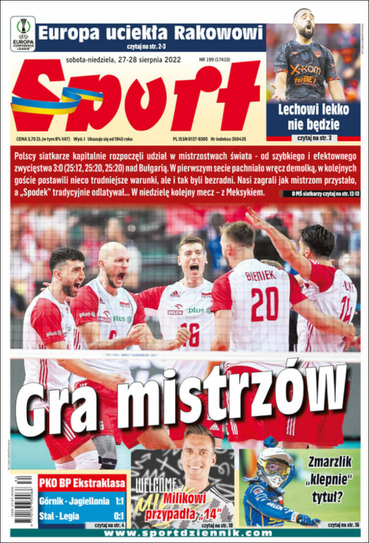 Portada de Katowicki Sport (Polonia)