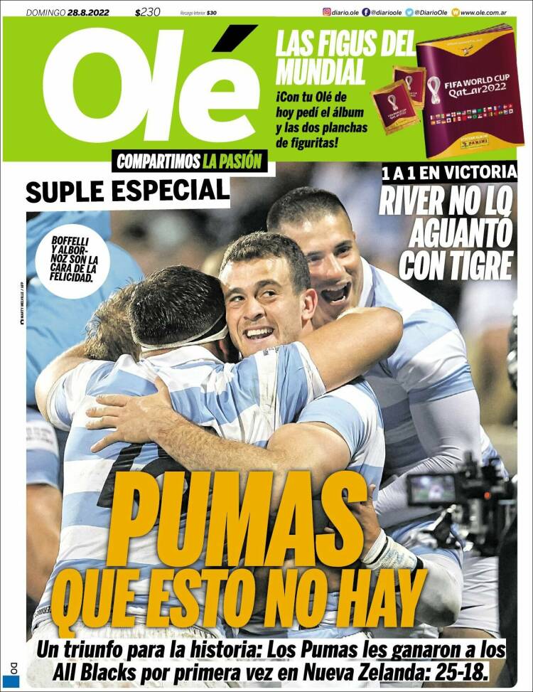 Portada de Olé (Argentine)