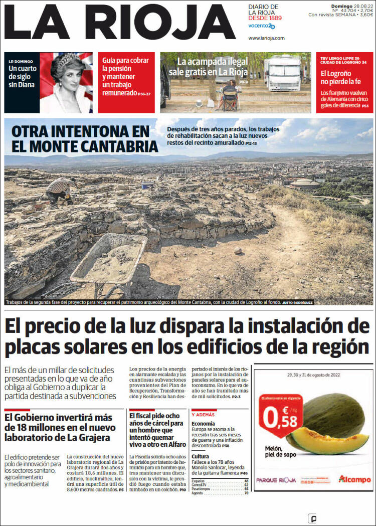 Portada de La Rioja (España)