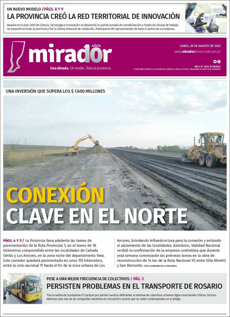 Portada de Mirador Provincial (Argentina)