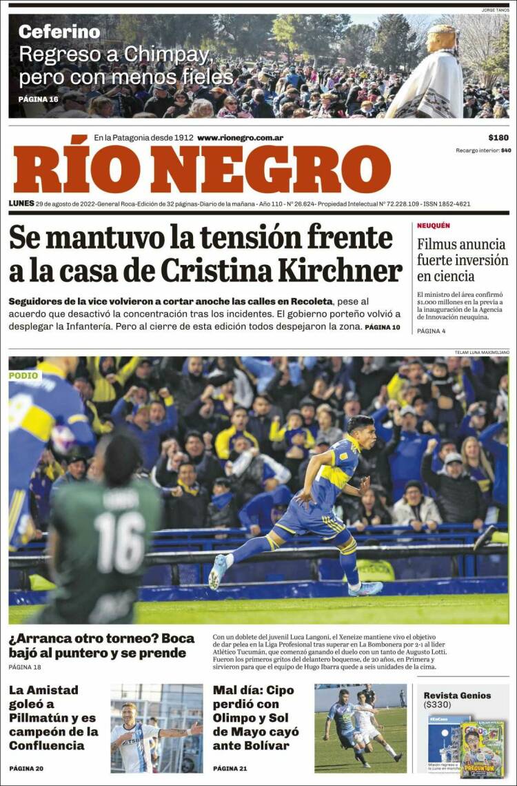 Portada de Rio Negro (Argentina)