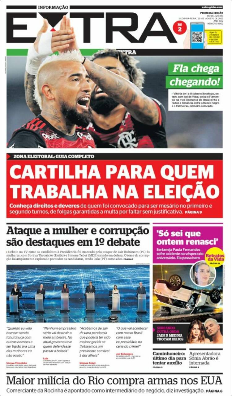 Portada de Extra (Brasil)