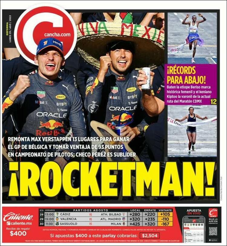 Portada de Cancha (M&eacute;xico)