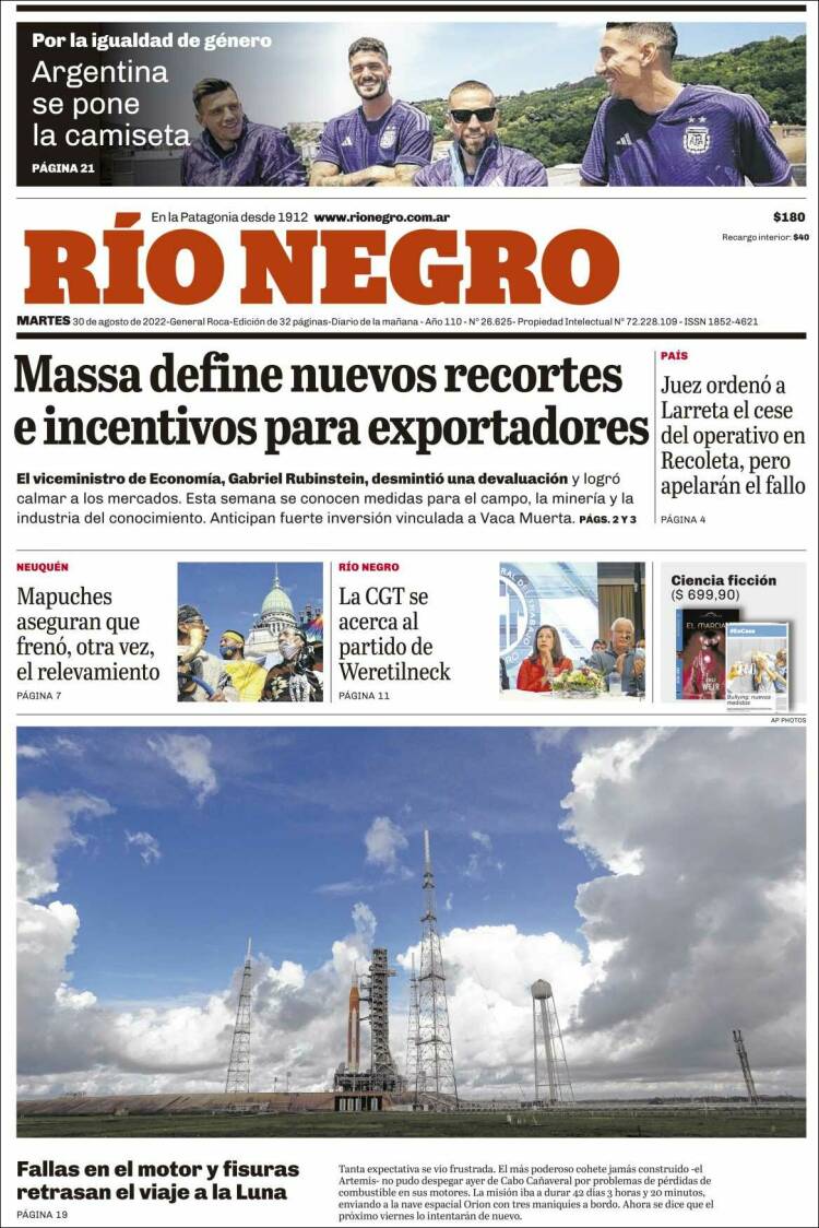 Portada de Rio Negro (Argentine)