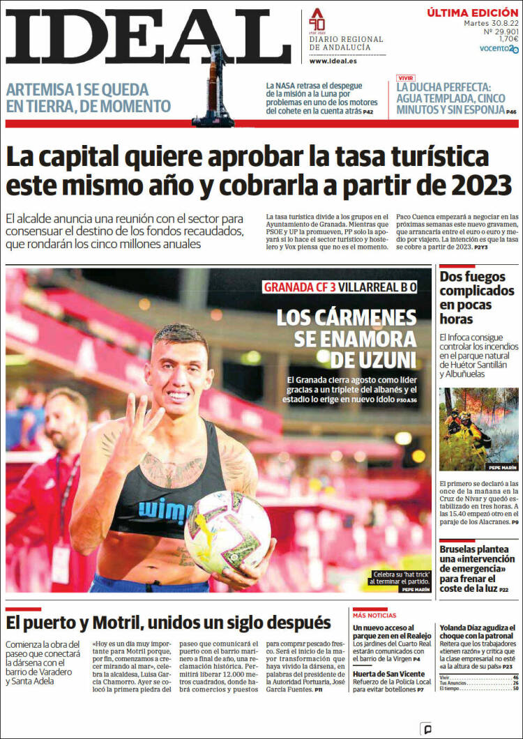 Portada de Ideal (España)