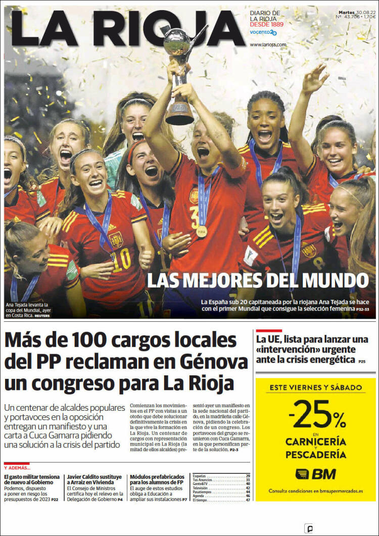 Portada de La Rioja (España)