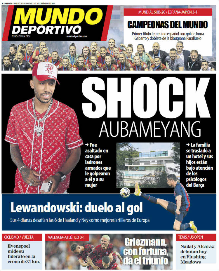 Portada de El Mundo Deportivo (España)