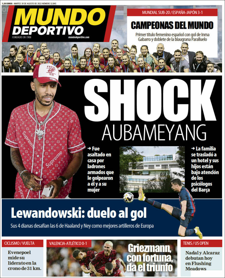 Portada de Mundo Atlético (España)