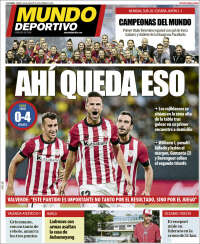 Portada de Mundo Deportivo Bizkaia (España)