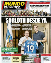 Portada de Mundo Deportivo Gipuzkoa (España)