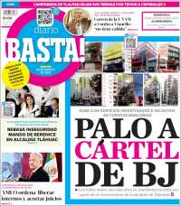 Portada de Diario Basta (Mexique)