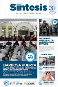 Portada de Síntesis - Puebla (Mexique)