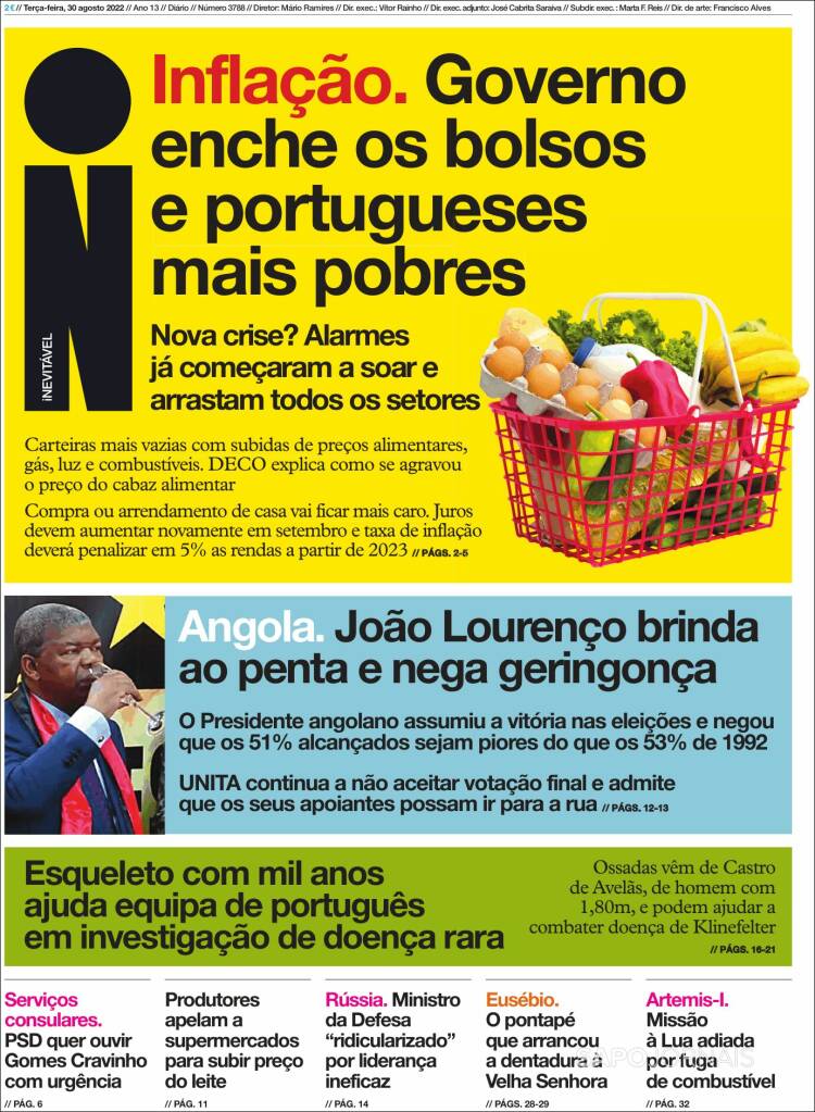 Portada de I - informação (Portugal)