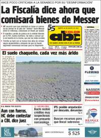 Portada de ABC Color (Paraguay)