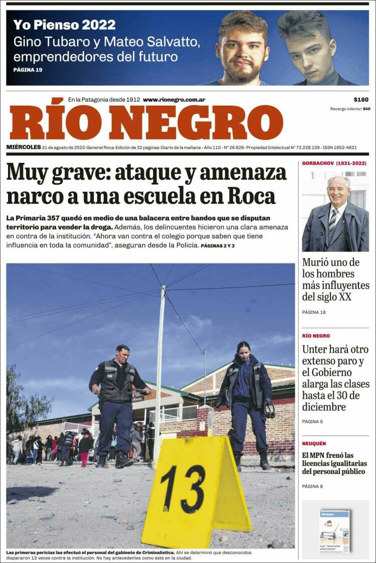 Portada de Rio Negro (Argentina)