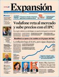 Portada de Expansión (Espagne)