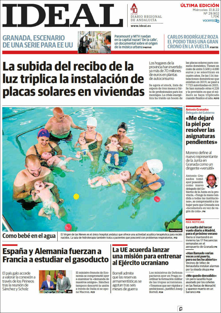 Portada de Ideal (España)