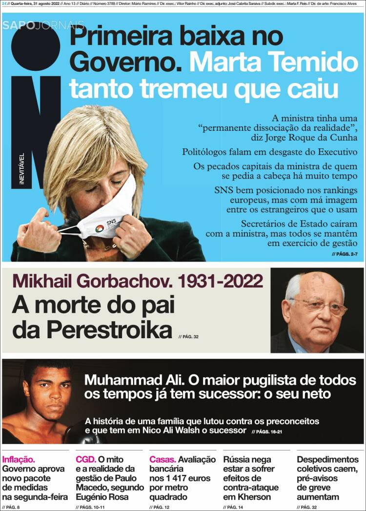 Portada de I - informação (Portugal)