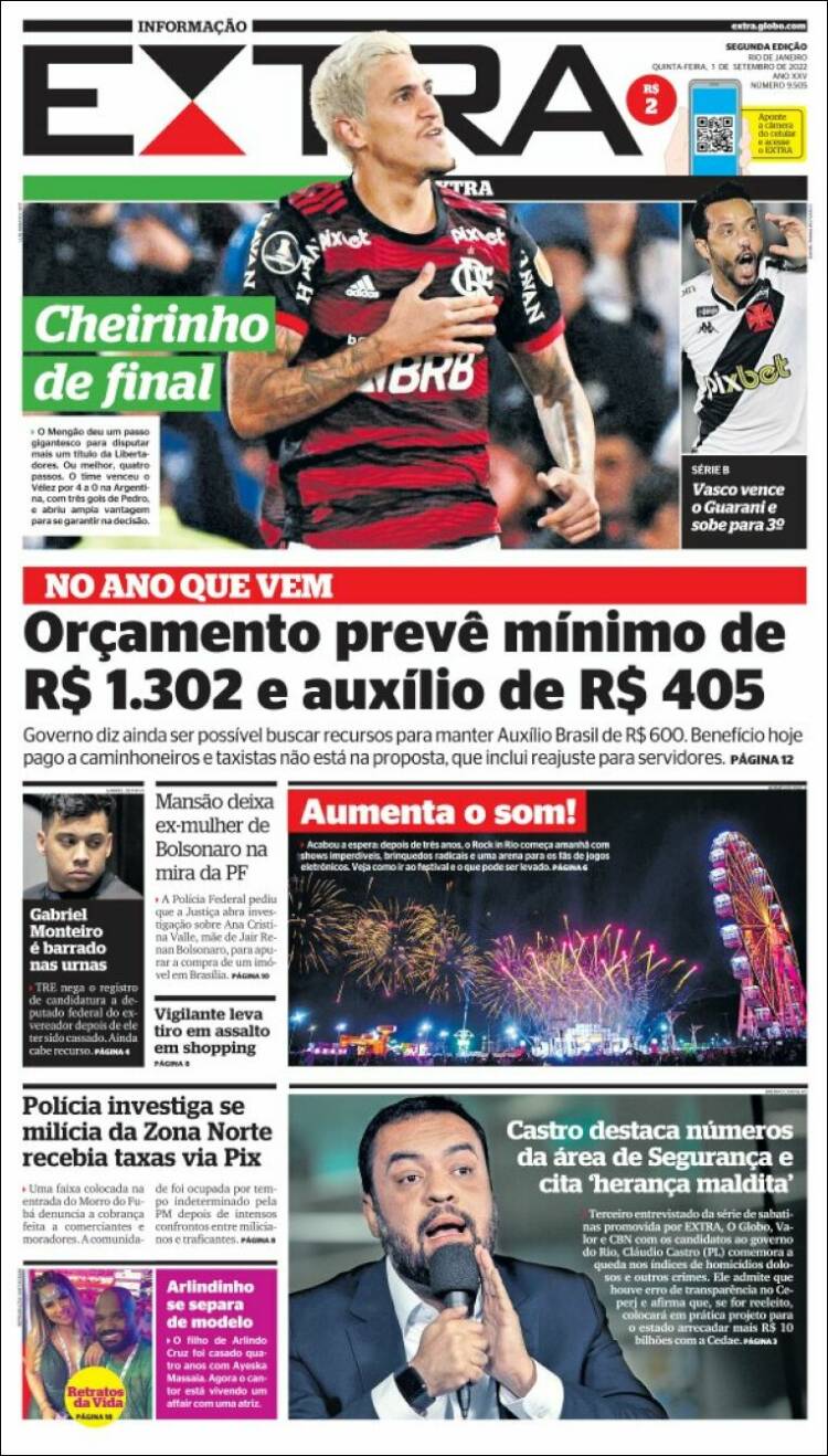 Portada de Extra (Brasil)