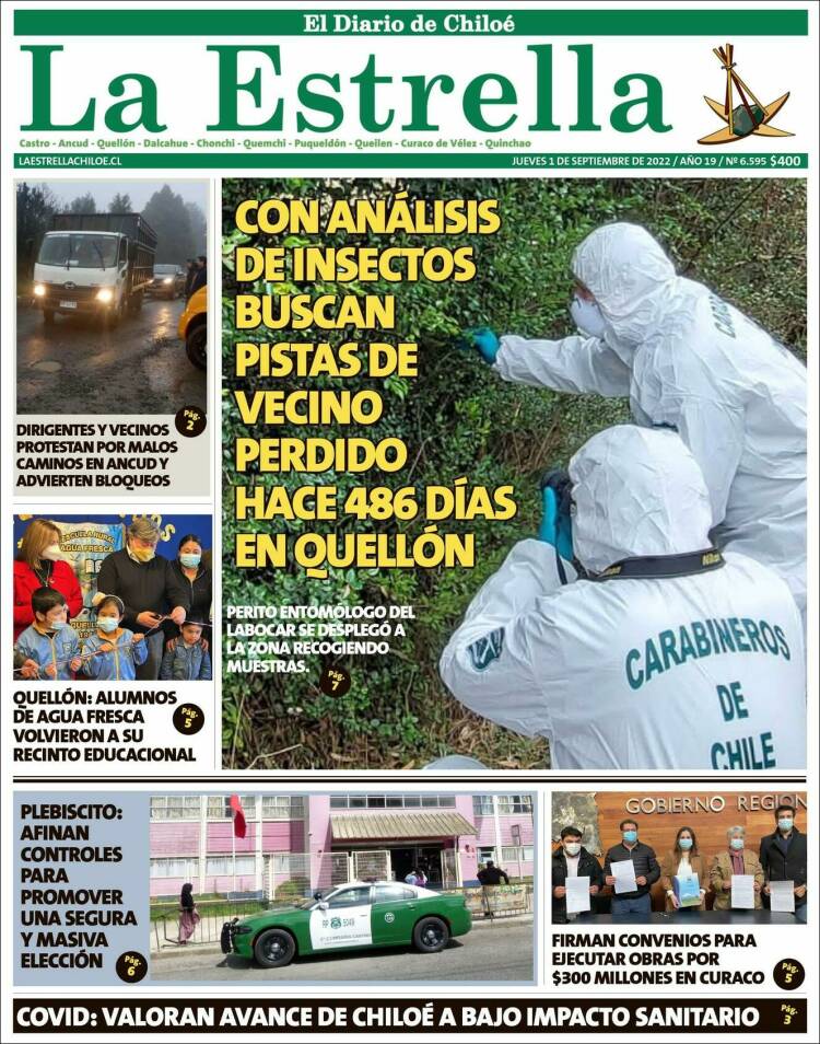 Portada de Estrella de Chiloé (Chile)