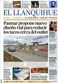 Portada de El Llanquihue (Chile)
