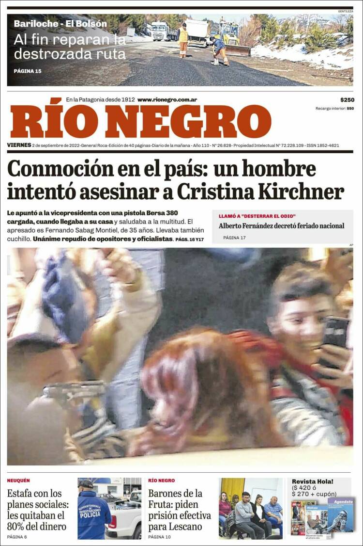 Portada de Rio Negro (Argentina)