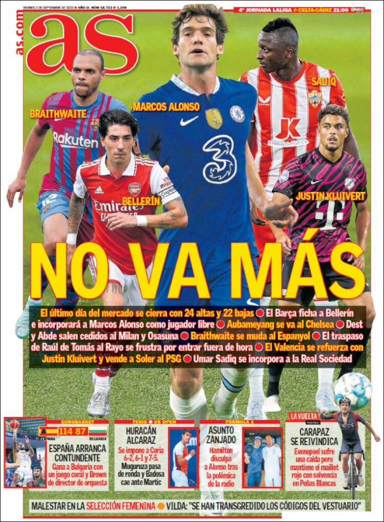 Portada de As (Espagne)