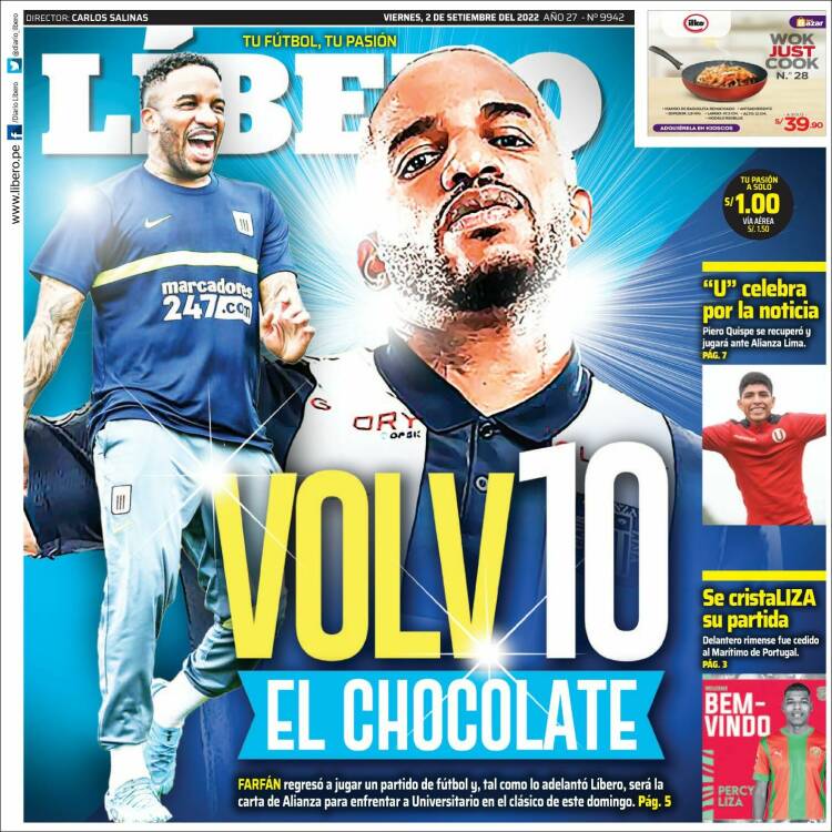 Portada de Líbero (Per&uacute;)