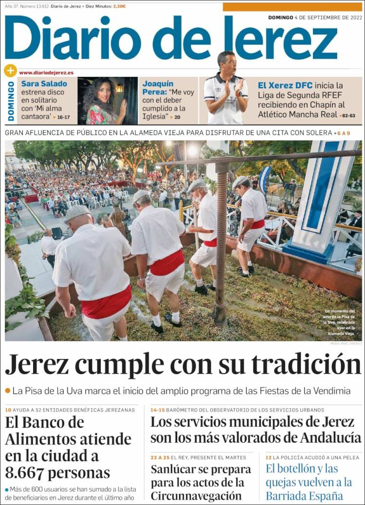 Portada de Diario de Jerez (Espa&ntilde;a)