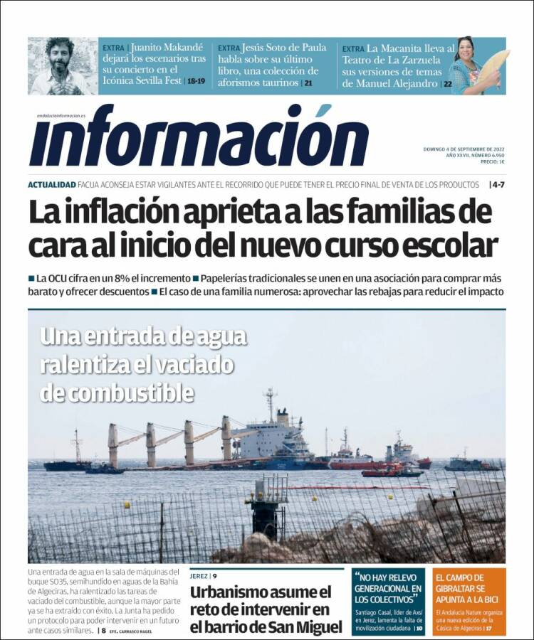 Portada de Información - Jerez (Espa&ntilde;a)
