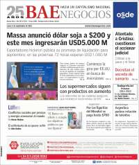 Portada de Buenos Aires Económico (Argentina)