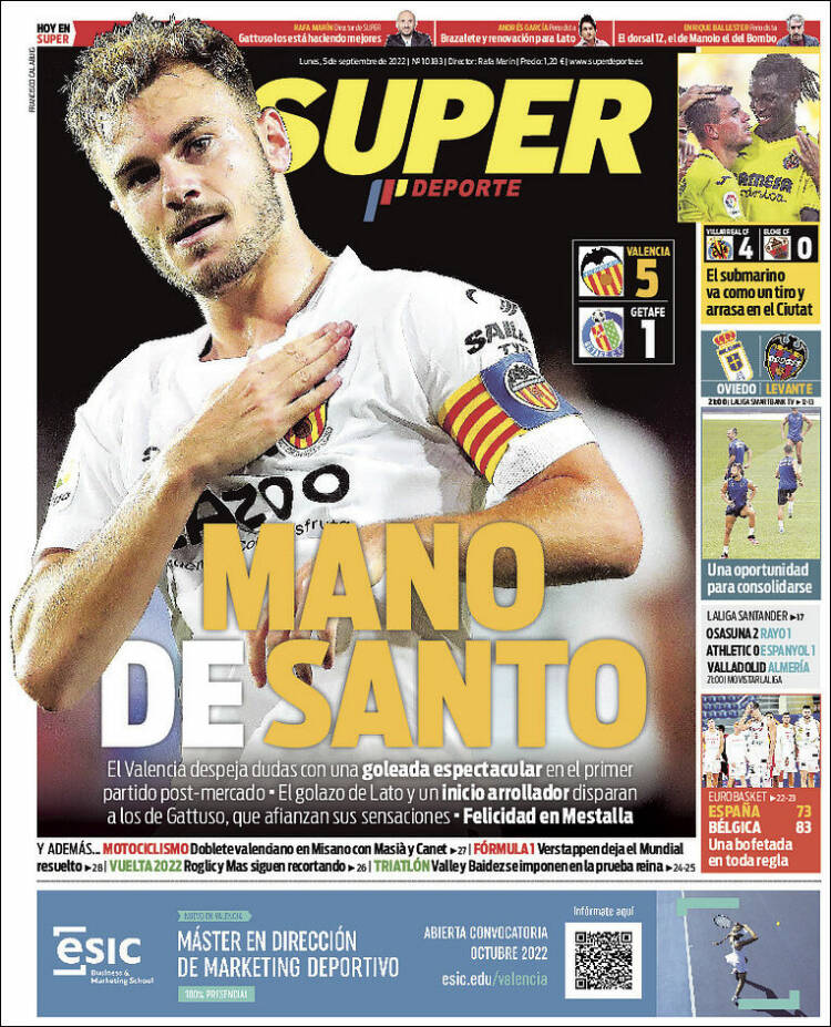 Portada de Superdeporte (España)