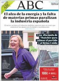 Portada de ABC (España)