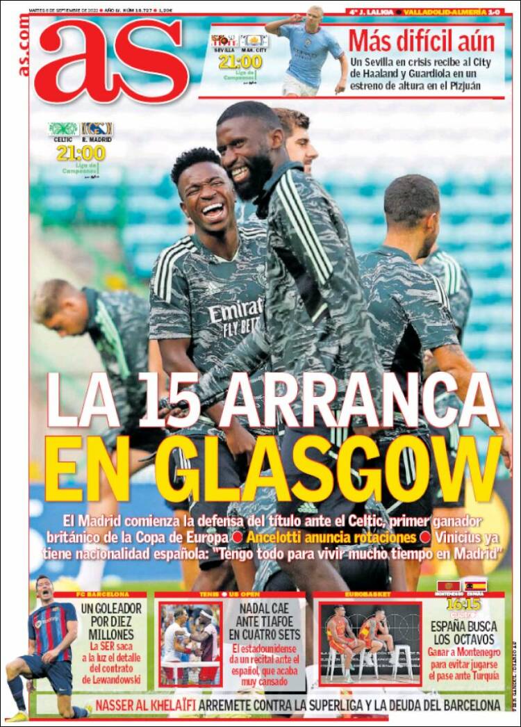 Portada de As (España)