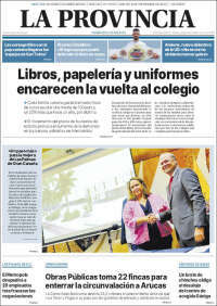 Portada de La Provincia (España)