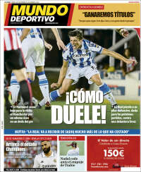 Portada de Mundo Deportivo Gipuzkoa (España)