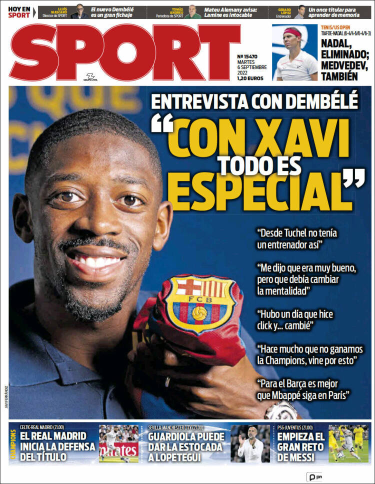 Portada de Sport (España)