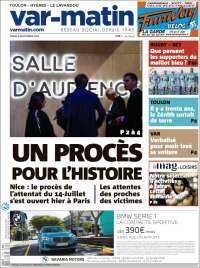 Portada de Var-Matin (Francia)