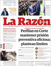 Portada de La Razón (M&eacute;xico)