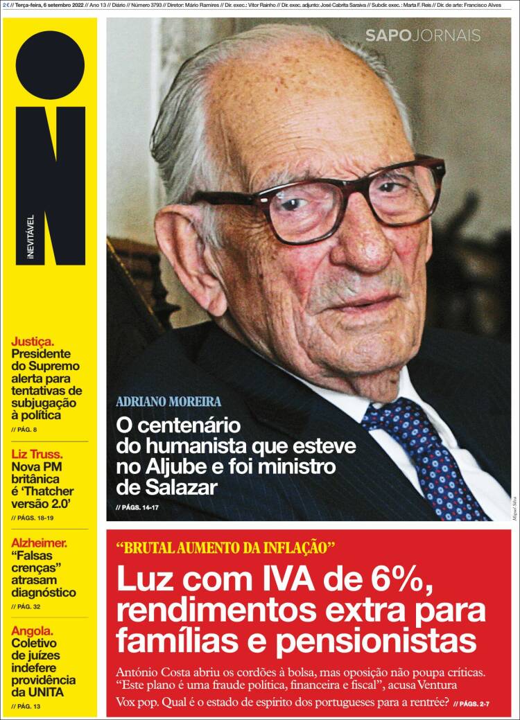 Portada de I - informação (Portugal)