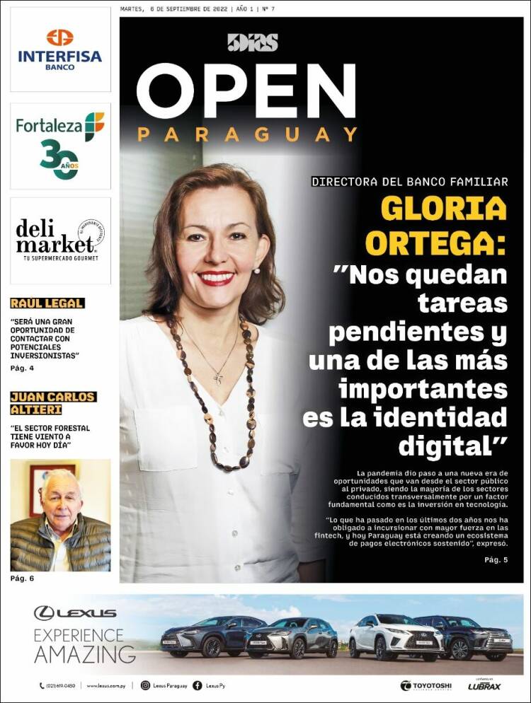 Portada de 5 Días (Paraguay)