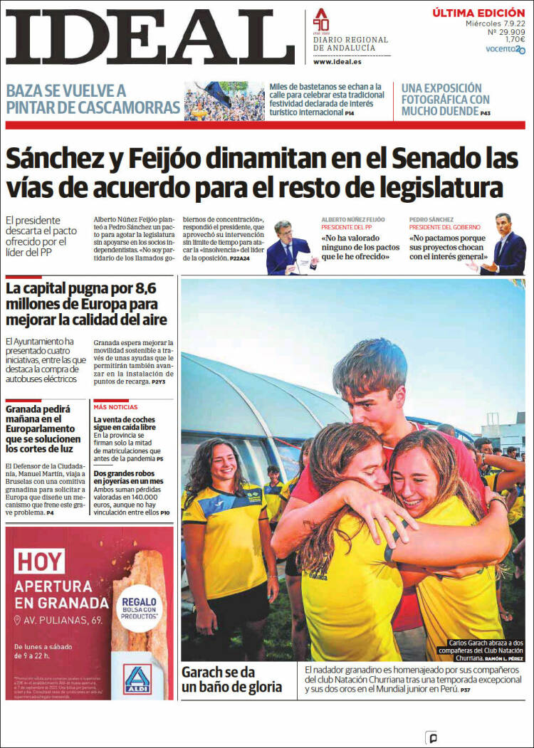 Portada de Ideal (España)