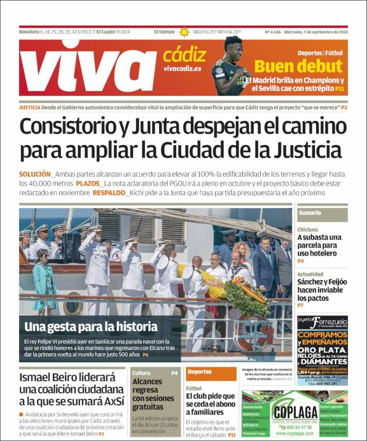 Portada de Información - Cadiz (España)
