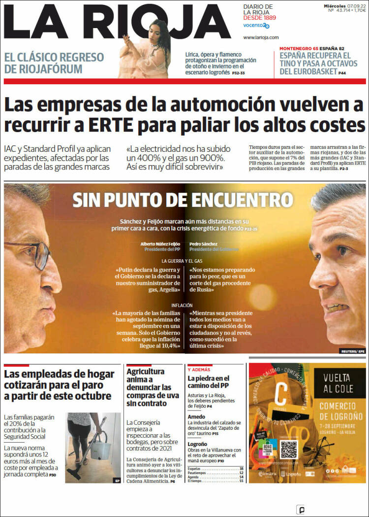 Portada de La Rioja (España)