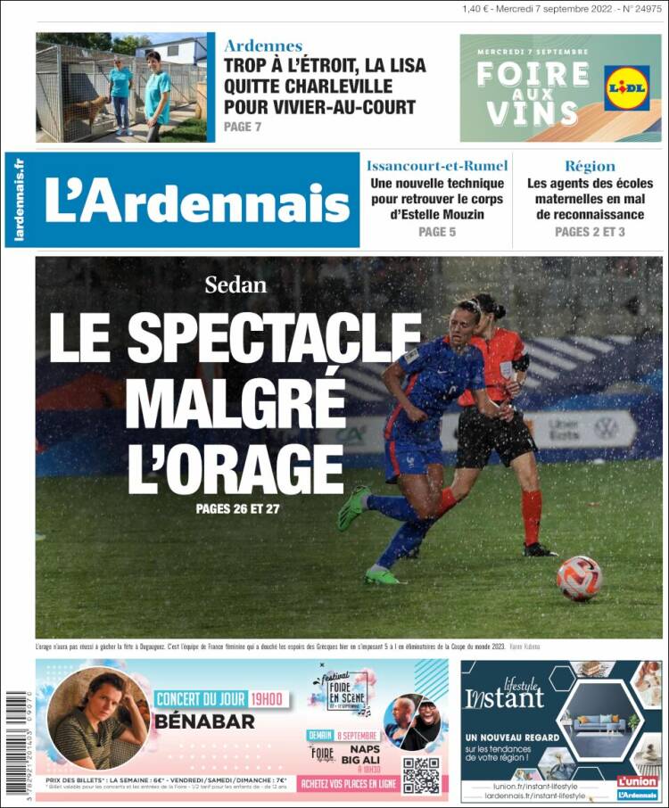 Portada de L'Ardenais (France)