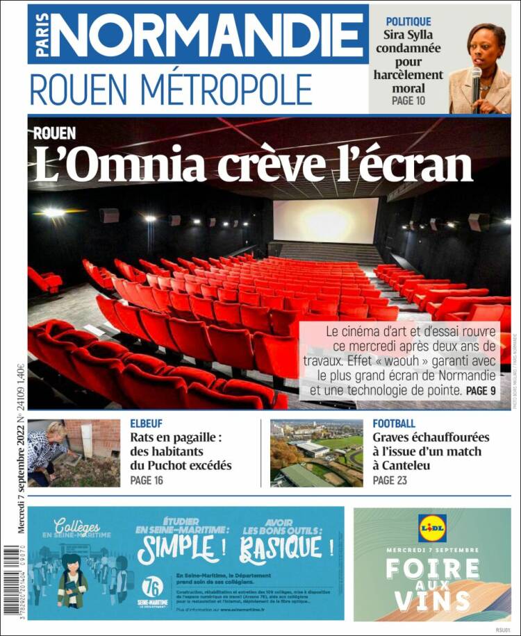 Portada de Paris Normandie (France)