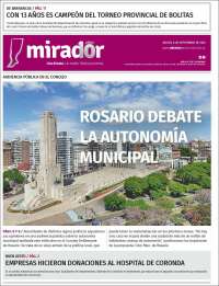 Portada de Mirador Provincial (Argentina)